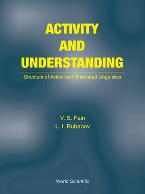 cover image of Activity and Understanding